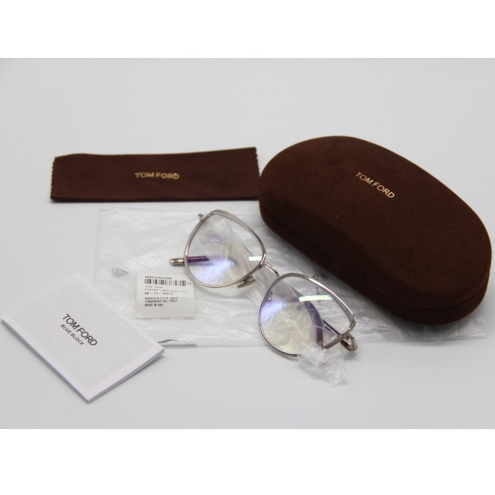 NEW TF5741/B 016 WOMEN’S EYEGLASSES TOM FORD FT5741/B + AR COATING - Picture 12 of 14